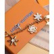 Replica LV Snowflakes Charm per borsa a catena dorata