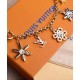 Replica LV Snowflakes Charm per borsa a catena dorata