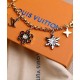 Replica LV Snowflakes Charm per borsa a catena dorata