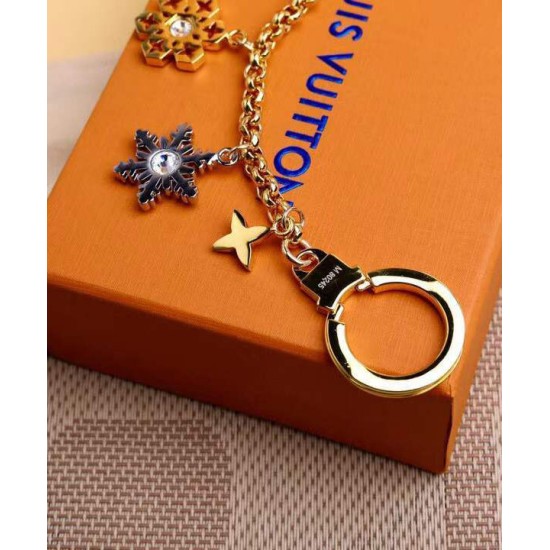Replica LV Snowflakes Charm per borsa a catena dorata