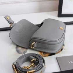 Replica Christian Dior Small Dior Bobby Borse Grigia