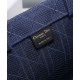 Replica Christian Dior Cannage Embroidery Dior Book Tote Borse Blu scuro