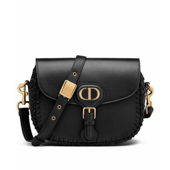 Replica Christian Dior Medium Dior Bobby Borse Nera