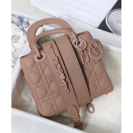 Replica Christian Dior Lady Dior My Abcdior Borse Albicocca