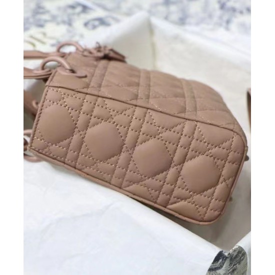 Replica Christian Dior Lady Dior My Abcdior Borse Albicocca