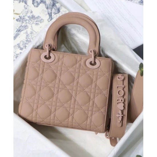 Replica Christian Dior Lady Dior My Abcdior Borse Albicocca