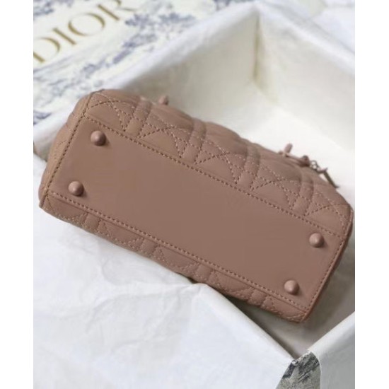 Replica Christian Dior Lady Dior My Abcdior Borse Albicocca