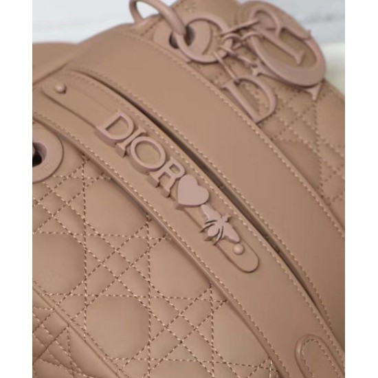 Replica Christian Dior Lady Dior My Abcdior Borse Albicocca