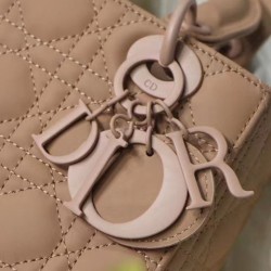 Replica Christian Dior Lady Dior My Abcdior Borse Albicocca