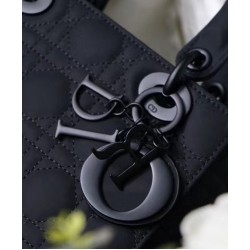 Replica Christian Dior Lady Dior My Abcdior Borsa Nera