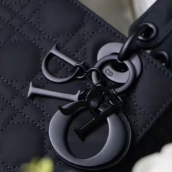 Replica Christian Dior Lady Dior My Abcdior Borsa Nera