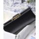 Replica Borsa a catena Christian Dior 30 Montaigne Nera