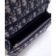 Replica Pochette Christian Dior 30 Montaigne 2-in-1 blu scuro