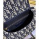 Replica Borsa Christian Dior piccola Dior Bobby blu scuro