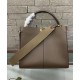 Replica Peekaboo X-lite Medium Leather Borse Coffee