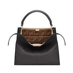 Replica Borsa Peekaboo X-lite media in pelle nera