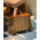 Replica Borsa Peekaboo X-tote Canvas 8BH374 Caffè Replica Borsa Peekaboo X-tote Canvas 8BH374 Caffè