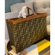 Replica Borsa Peekaboo X-tote Canvas 8BH374 Caffè Replica Borsa Peekaboo X-tote Canvas 8BH374 Caffè