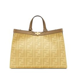 Replica Borsa Peekaboo X-tote Canvas 8BH374 Crema