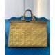 Replica Borsa Peekaboo X-tote Canvas 8BH374 Crema