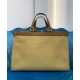 Replica Borsa Peekaboo X-tote Canvas 8BH374 Crema