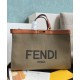 Replica Borsa Peekaboo X-tote Canvas 8BH374 Khaki