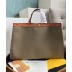 Replica Borsa Peekaboo X-tote Canvas 8BH374 Khaki