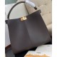 Replica Borsa Peekaboo X-lite media in pelle caffè scuro