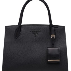 Replica Borsa Prada Monochrome 1BA155 Nera