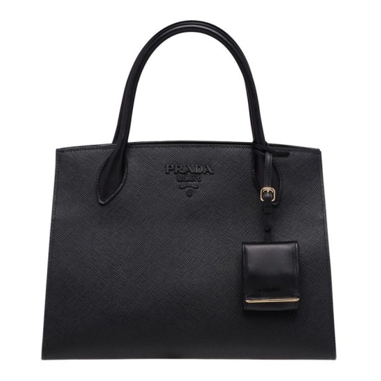 Replica Borsa Prada Monochrome 1BA155 Nera