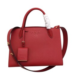 Replica Borsa Prada Monochrome 1BA155 Rossa