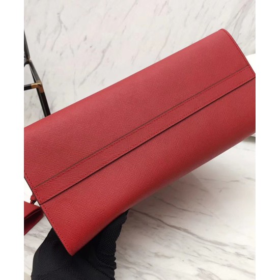 Replica Borsa Prada Monochrome 1BA155 Rossa