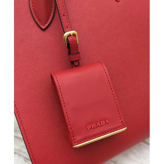Replica Borsa Prada Monochrome 1BA155 Rossa
