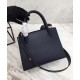 Replica Borsa in pelle Saffiano monocromatica Prada 1BA156 blu scuro Replica Borsa in pelle Saffiano monocromatica Prada 1BA156 blu scuro