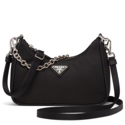 Replica Mini borsa a tracolla Prada Re-Edition in nylon 1TT122