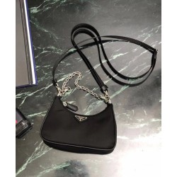 Replica Mini borsa a tracolla Prada Re-Edition in nylon 1TT122