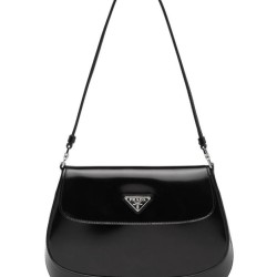 Replica Borsa a tracolla Prada Cleo in pelle spazzolata con patta 1BD311