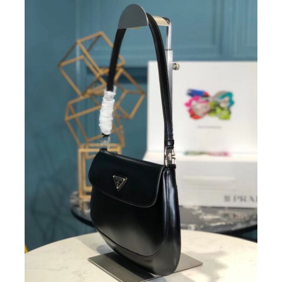 Replica Borsa a tracolla Prada Cleo in pelle spazzolata con patta 1BD311