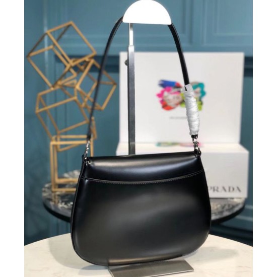 Replica Borsa a tracolla Prada Cleo in pelle spazzolata con patta 1BD311