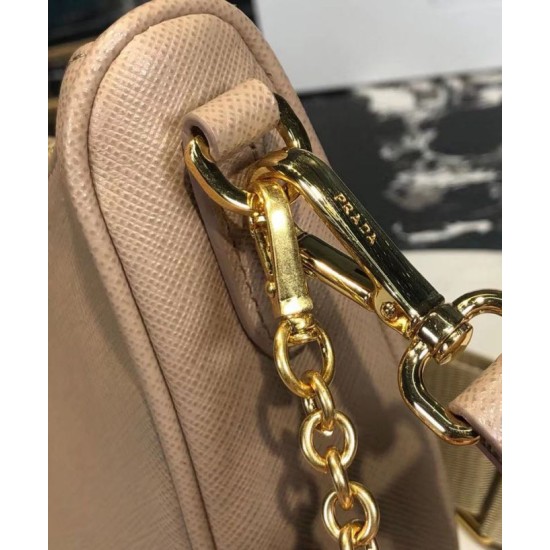 Replica Borsa Prada Re-Edition 2005 in pelle Saffiano 1BH204 Albicocca