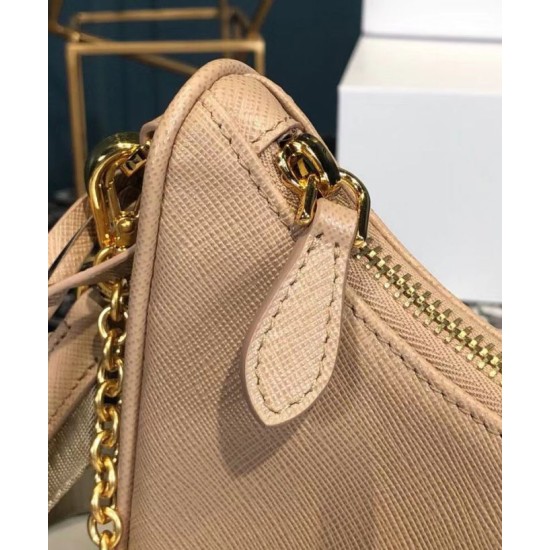 Replica Borsa Prada Re-Edition 2005 in pelle Saffiano 1BH204 Albicocca