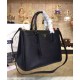 Replica Borsa tote Prada Galleria in pelle morbida 1BA274 Nera