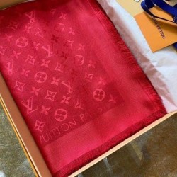 Replica Red Monogram Scialle M72237