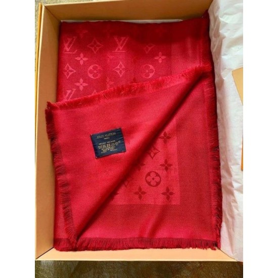 Replica Red Monogram Scialle M72237