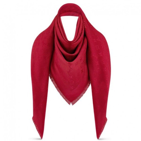 Replica Red Monogram Scialle M72237