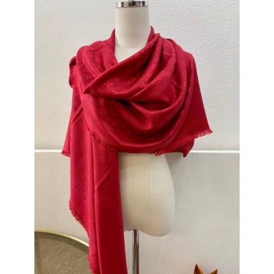 Replica Red Monogram Scialle M72237