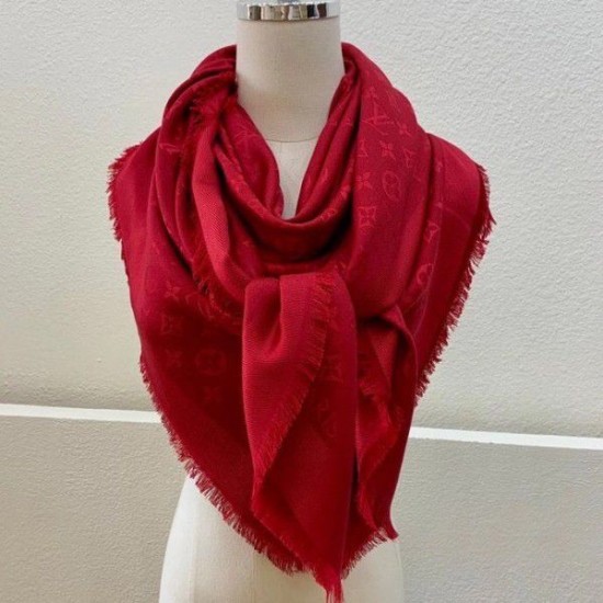 Replica Red Monogram Scialle M72237