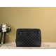 Replica New Pouch Damier Graphite N60417