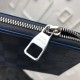 Replica Zippy Portafoglio Vertical Damier Graphite N63305
