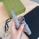 Replica Cintura Gucci GG Marmont sottile 2cm 414516 Grigio